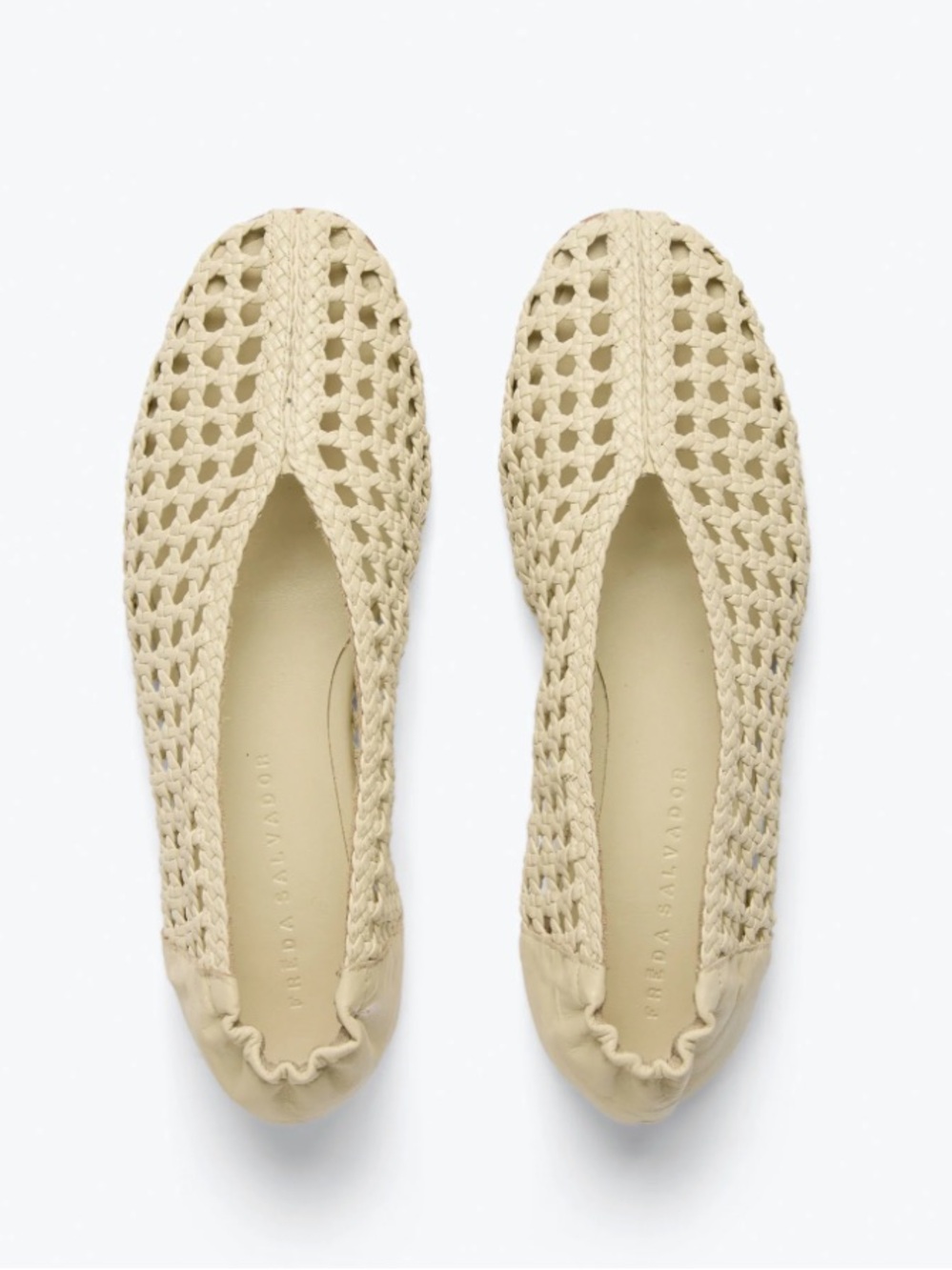 Freda Salvador RILEY Woven Leather Flats